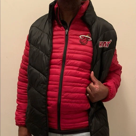 Miami Heat NBA 3 in 1 Vest and Jacket